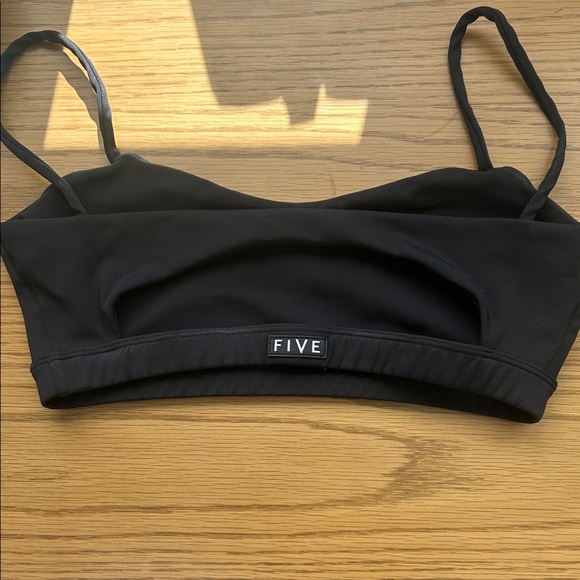 FIVE DANCEWEAR AS Elegant Black Bandeau Top - Picture 3 of 3